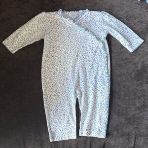 Kissy Kissy Floral Onesie Size 6-9